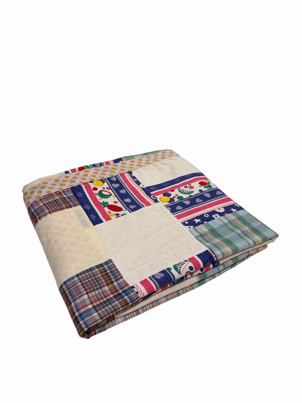 Vintage Handmade Patchwork Quilt